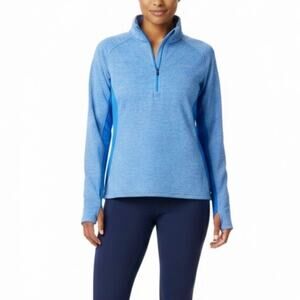 Columbia Half Zip Pullover Shirt Jacket Women's Size Large